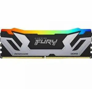 Kingston FURY Renegade RAM Module - 24 GB - RGB - DDR5-8800/PC-70400 DDR5 SDRAM - 8800 MHz Single-rank Memory - CL42 - 1.40 V - On-die ECC - Unbuffered - 288-pin - CUDIMM - Lifetime Warranty