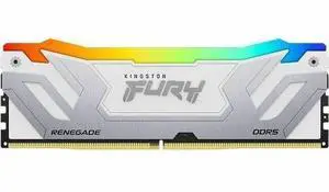 Kingston FURY Renegade RAM Module - 48 GB (2 x 24GB) - RGB - DDR5-8800/PC-70400 DDR5 SDRAM - 8800 MHz Single-rank Memory - CL42 - 1.40 V - On-die ECC - Unbuffered - 288-pin - CUDIMM - Lifetime Warrant