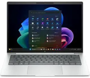 HP EliteBook 8 G1i 14" Touchscreen Notebook - WUXGA - Intel Core Ultra 5 236V - vPro Technology - 16 GB - 512 GB SSD - English Keyboard - Glacier Silver Aluminum - Intel Chip - 1920 x 1200 - Wind