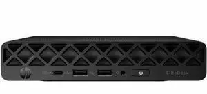 HP EliteDesk 8 G1i Desktop Mini - Intel Core Ultra 7 265T - vPro Technology - 16GB - 256GB SSD - Intel Q870 Chip - Windows 11 Pro - IEEE 802.11be - 90W  BQ4B8UT#ABA