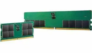 Transcend RAM Module - For Server, Workstation - 32 GB - DDR5-4800/PC5-38400 DDR5 SDRAM - 4800 MHz Dual-rank Memory - CL40 - 1.10 V - ECC - Registered - 288-pin - DIMM - Lifetime Warranty