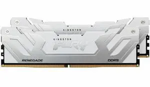 Kingston FURY Renegade RAM Module - 48 GB (2 x 24GB) - DDR5-8800/PC-70400 DDR5 SDRAM - 8800 MHz Single-rank Memory - CL42 - 1.40 V - On-die ECC - Unbuffered - 288-pin - CUDIMM - Lifetime Warranty