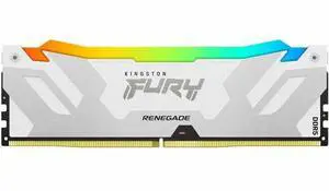Kingston FURY Renegade RAM Module - 48 GB - RGB - DDR5-8000/PC5-64000 DDR5 SDRAM - 8000 MHz Single-rank Memory - CL38 - 1.40 V - On-die ECC - 288-pin - DIMM - Lifetime Warranty