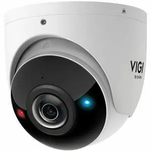VIGI InSight S485PI 8 Megapixel 4K Network Camera - Color - Turret - 65.62 ft Infrared Night Vision - H.265+, H.265, H.264, H.264+, H.264H, H.265M - 3840 x 2160 - 1.65 mm Fixed Lens - 30 fps - CMOS -