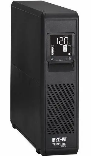 Eaton Tripp Lite Series 1000VA 750W 120V Line-Interactive Pure Sine Wave Cloud-Connected UPS with Remote Monitoring - 10 NEMA 5-15R Outlets (Surge and Battery Backup), LCD, 5-15P Plug, Tower - 2U Towe