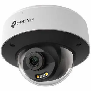 VIGI InSight S245 4 Megapixel Network Camera - Color - Dome - 98.43 ft Infrared/Color Night Vision - H.265+, H.265, H.264, H.264+, H.264H, H.265M - 2688 x 1520 - 4 mm Fixed Lens - 30 fps - CMOS - Fast