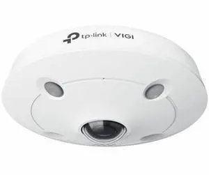 TP-Link InSight S655I 5 Megapixel Indoor Network Camera - Color - Fisheye - 32.81 ft Infrared Night Vision - H.265+, H.265, H.264, H.264+, H.264H, H.265M - 2560 x 1920 - 1.44 mm Fixed Lens - 30 fps -