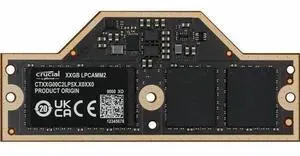 Crucial 64GB LPCAMM2 LPDDR5X- 7500 Memory For Notebook - DDR5-7500/PC5-60000 LPDDR5X - 7500 MHz - 1.05 V - Unbuffered - 644-pin - LPCAMM2