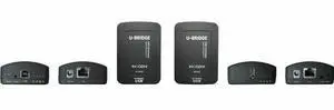 INOGENI Video Extender Transmitter/Receiver - 328.08 ft Range - 2 x Network (RJ-45) - 2 x USB - 4K - Category 5e, Category 6, Category 7 - Desktop PC, Camera, Microphone, Audio, Keyboard
