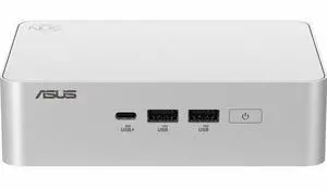 Asus NUC 15 Pro Plus RNUC15CRSU5063AU Desktop Computer - Intel Core Ultra 5 255H - 16 GB - 512 GB SSD - Mini PC - Silver - Windows 11 Home - Intel Arc 130T Graphics DDR5 SDRAM - IEEE 802.11be