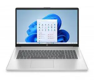 HP 17.3" FHD IPS Notebook AMD Ryzen 5 7430U 8GB RAM 256GB SSD Natural Silver - AMD Ryzen 5 7430U Hexa-Core - 17.3" FHD (1920x1080) IPS Anti-glare Display - 8GB DDR4 Memory (Upgradeable) - 25