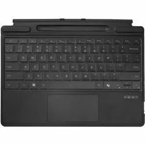 Adesso Portable Keyboard/Cover Case for 13" Microsoft Surface Pro 8, Surface Pro 9 Tablet - English (US) Keyboard - Aluminum Body