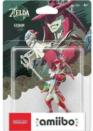 amiibo Sidon: The Legend of Zelda Series - For Nintendo Switch, Nintendo Switch 2 - Games, systems, and amiibo sold separately