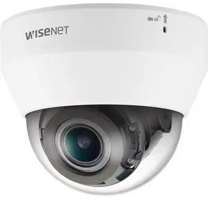 Wisenet QND-6082R1 2 Megapixel Indoor Full HD Network Camera - Color - Dome - White - 65.62 ft Infrared Night Vision - H.264, H.265, Motion JPEG, H.264M, H.265M, H.264H, H.265H - 1920 x 1080 - 3.20 mm