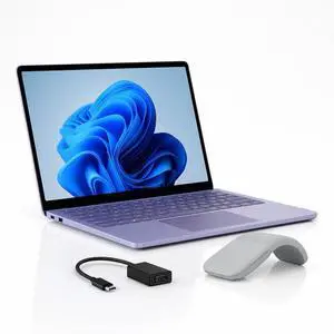 Microsoft Surface Laptop Copilot+ PC + Arc Mouse + Microsoft Surface USB-C to VGA Adapter