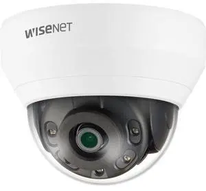 Wisenet QND-7012R 4 Megapixel Network Camera - Color - Dome - White - 65.62 ft Infrared Night Vision - H.265, H.264, Motion JPEG, H.265M, H.265H, H.264M, H.264H - 2560 x 1440 - 2.80 mm Fixed Lens - 30