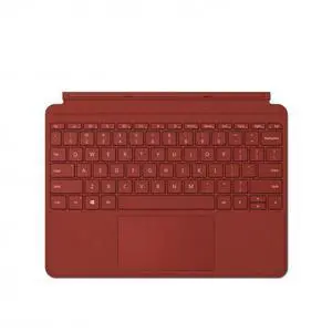 Microsoft Type Cover Keyboard/Cover Case Microsoft Surface Go 2 Surface Go Tablet Poppy Red KCS00084