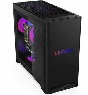 Lenovo Legion T5 30AGB10 90YJ0015US Gaming Desktop Computer - AMD Ryzen 7 7700X - 32 GB - 1 TB SSD - Tower - Eclipse Black - AMD Chip - Windows 11 Pro 64-bit - NVIDIA GeForce RTX 5070 12 GB - English