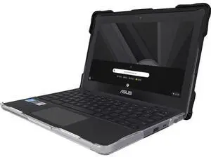 Gumdrop SlimTech for Asus CR1100 (2-in-1 and Clamshell) - For Asus Chromebook - Textured Grip - Shock Proof, Bump Resistant, Scratch Resistant, Scuff Resistant - Thermoplastic Polyurethane (TPU)
