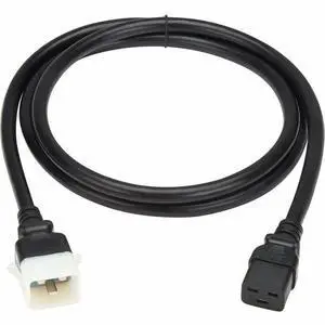 Tripp Lite series P036-E06 Standard Power Cord - For Blade Server, Network Switch, Server, Router, Network Device, UPS, PDU, Computer, Monitor, HDTV, Printer, ... - 12 Gauge - 250 V AC / 20 A - Black