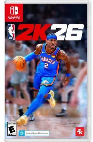 NBA 2K26 Nintendo Switch - For Nintendo Switch - Rated E (Everyone) - Sports Game