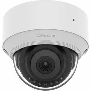 Wisenet QND-C8013R 5 Megapixel Indoor Network Camera - Color - Dome - White - TAA Compliant - 82.02 ft Infrared Night Vision - H.265, H.264, MJPEG, H.265M, H.265H, H.264M, H.264H - 2592 x 1944 - 3 mm