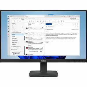 Lenovo ThinkVision S24-4e 23.8" FHD IPS Monitor, 100Hz, 3-Side NearEdgeless Bezel, 99% sRGB, HDMI, VGA, Eye Care Display Lenovo ThinkVision S24-4e 23.8" FHD IPS Monitor, 100Hz, 3-Side NearEdgeless Bezel, 99% sRGB, HDMI, VGA, Eye Care Display