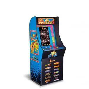 Arcade1up Ms. PAC-MAN Classic SE Arcade Game - WiFi Leaderboards to challenge the world! - 13 Classic Video Games - 15.6? IPS Color Monitor - Dual Speakers for crisp arcade sound