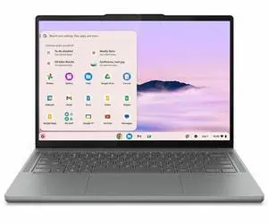 Lenovo Chrome 14M9610 83MW000EUS 14" Touchscreen Chromebook - Octa-core (ARM Cortex X925 + Cortex X4) - 16 GB - 256 GB Flash Memory - ChromeOS - Webcam - IEEE 802.11be Wireless LAN Standard
