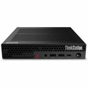 Lenovo ThinkStation P3 Gen 2 30K5004PUS Workstation - 1 x Intel Core Ultra 7 2nd Gen 265 - vPro Technology - 16 GB - 512 GB SSD - Tiny - Black - Intel Q870 Chip - Windows 11 Pro - 1 x NVIDIA RTX A1000