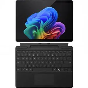 Microsoft Surface Pro Copilot+ PC Touchscreen 13" LCD Snapdragon X Plus 16GB RAM 512GB SSD (11th Edition) Black + Microsoft Surface Pro Keyboard for Pro (11th Edition), Pro 9, and Pro 8 with Pen