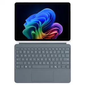 Microsoft Surface Pro Copilot+ PC Platinum + Surface Pro 12" Keyboard Ocean