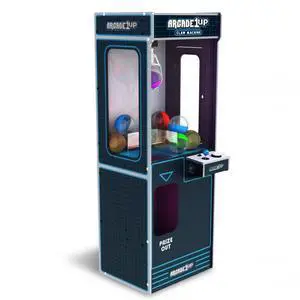 Arcade1Up Claw Machine - Light-Up Marquee, Customizable - Perfect for Stuffed Animals, Plushies, Toys - Ultimate Arcade Game Room & Party Entertainmen