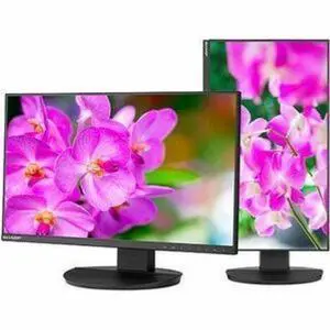 Sharp MultiSync 24" Class Full HD LED Monitor - 16:9 - 23.8" Viewable - In-plane Switching (IPS) Technology - LED Backlight - 1920 x 1080 - 16.7 Million Colors - 250 Nit - 6 ms - Speakers -