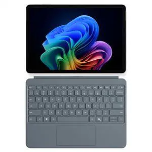 Microsoft Surface Pro Copilot+ PC Platinum + Surface Pro 12" Keyboard Ocean