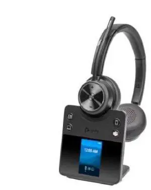 Poly Cradle - Wired - Wireless Headset - Charging Capability - Synchronizing Capability - USB - Black