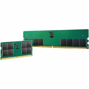 Transcend RAM Module - For Server, Workstation - 64 GB - DDR5-4800/PC5-38400 DDR5 SDRAM - 4800 MHz Dual-rank Memory - CL40 - 1.10 V - Registered - 288-pin - DIMM - Lifetime Warranty