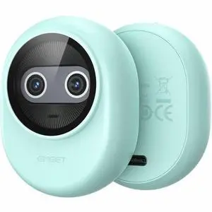 EMEET Piko (Green) - Dual-lens Webcam with one 4K Image Collection Lens and one AI Assist Lens, Boosting color accuracy, face recognition, and ultra-fast focus. 3 MEMS Mics power 3 Voice Modes for Mee