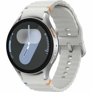 Samsung Galaxy Watch7 44mm, Silver, LTE - 44.4 mm - 44.4 mm - Heart Rate Monitor - Camera - Heart Rate, Sleep Quality, Steps Taken1.60 GHz - 21.10 GB - 1.5" - Super AMOLED - Wear OS - Bluetooth -