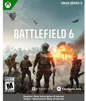 Battlefield 6 Xbox Series X Standard Edition - For Xbox Series X - Rated M (Mature +17) - First Person Shooter Game