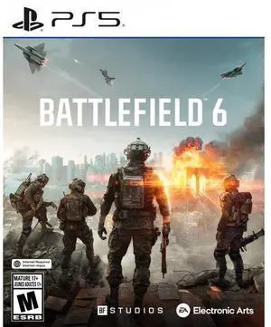 Battlefield 6 PlayStation 5 Standard Edition - For PlayStation 5 - Rated M (Mature +17) - First Person Shooter Game
