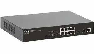 Tripp Lite series NGS8C2POE-1 Ethernet Switch - 8 Ports - Manageable - Gigabit Ethernet - 1000Base-SX, 1000Base-LX, 10/100/1000Base-T - 3 Layer Supported - 2 SFP Slots - 171 W Power Consumption - 140