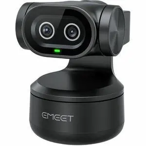 EMEET Pixy Dual-lens 4K PTZ Webcam with Gesture Control and Auto Tracking, Work with EMEET STUDIO - 4K - 3840 x 2160 Video - PTZ