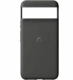 Google Smartphone Case - For Google Pixel 8a Smartphone - Obsidian - Silicon - 1 Each