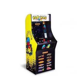 Arcade1Up PAC-MAN Classic SE Arcade Machine - WiFi Leaderboards to challenge the world - 13 Licensed Arcade Games - 15.6 Inch IPS Color Monitor - Dual Speakers for crisp arcade sound - Real feel Joyst