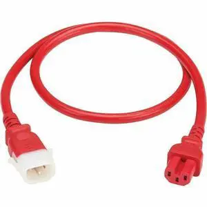 TRIPP LITE SERIES PDU POWER CORD C15 TO P-LOCK C14 HEAVY-DUTY 15A 250V 14AWG 3FT