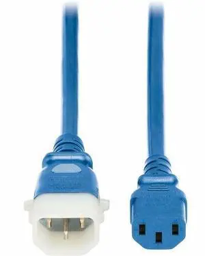 TRIPP LITE SERIES PDU POWER CORDS C13 TO P-LOCK C14 HEAVY-DUTY 15A 250V 14 AWG 3