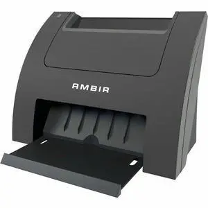 Ambir Business Card Scanner PS670st - Ambir Busines Card Scanner PS670st High Speed Single Sided Vertical USB powered Business Card Scanner With AmbirScan Business Card for Windows PC
