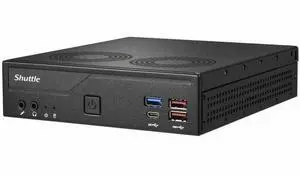 Shuttle XPC slim DH770 Barebone System - Slim PC - Socket LGA-1700 - Intel H770 Chip - 64 GB DDR5 SDRAM DDR5-5600/PC5-44800 Maximum RAM Support - 2 Total Memory Slots - Serial ATA/600, NVMe Controller