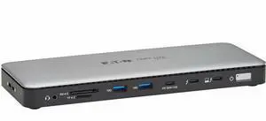 Tripp Lite series MTB4-DOCK01A Docking Station - for Desktop PC, Notebook, Monitor, TV, Projector, Keyboard, Flash Drive, Mouse, Hard Drive, Webcam, Printer, ... - Charging Capability - Memory Card Re Tripp Lite series MTB4-DOCK01A Docking Station - for Desktop PC, Notebook, Monitor, TV, Projector, Keyboard, Flash Drive, Mouse, Hard Drive, Webcam, Printer, ... - Charging Capability - Memory Card Re